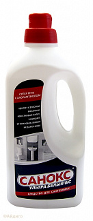 Средство для сантехники Санокс Гель Ультра Белый 1,1л
