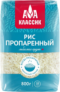 Рис пропаренный золотистый Агро-Альянс Классик
