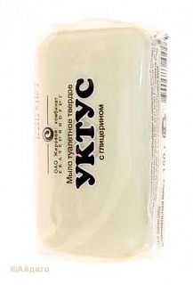 Мыло туалетное Уктус с глицерином