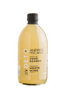 Уксус органический винный белый DETO 6%, Andrea Milano Уксус органический винный белый DETO 6%, Andrea Milano