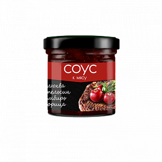 Соус клюквенный с апельсином, имбирем и корицей "САВА"