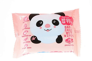 Салфетки влажные детские Babl Vini Панда, 20 шт