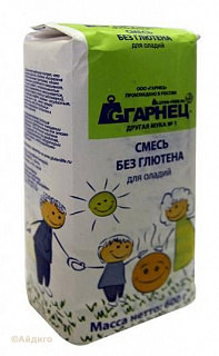 Смесь для оладий без глютена "Гарнец"