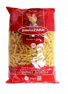 Макароны Pasta Zara 064 Spirali piccole (спираль мелкая)
