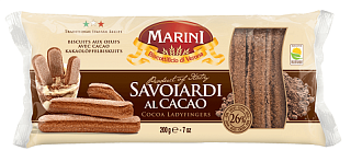 Печенье Савоярди с какао, MARINI