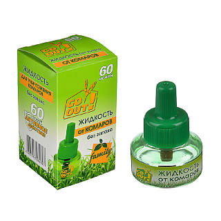 Жидкость для фумигатора от комаров Го-Аут 60 ночей