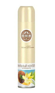 Освежитель воздуъа ДоРеМи Премиум Ванильный коктейль Освежитель воздуъа ДоРеМи Премиум Ванильный коктейль