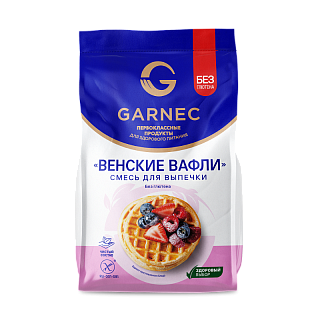 Смесь Венские вафли без глютена 200 г Гарнец Смесь Венские вафли без глютена 200 г Гарнец