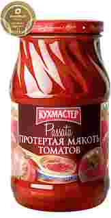 Протертая мякоть томатов Кухмастер стеклянная банка 6 Россия
