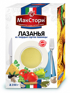 Макароны Листы для лазаньи МакСтори