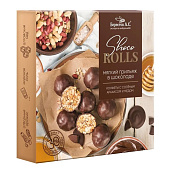Конфеты Shoco Rolls с соленым арахисом и медом в шоколадной глазури Берестов А.С.