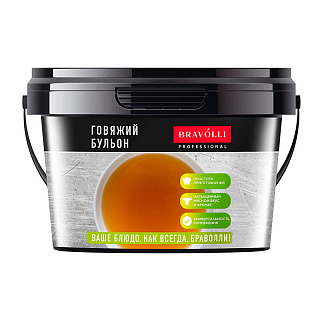 Бульон говяжий, сухая смесь Bravolli Professional