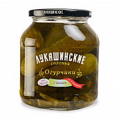 Огурцы соленые по-домашнему с укропом "Лукашинские"