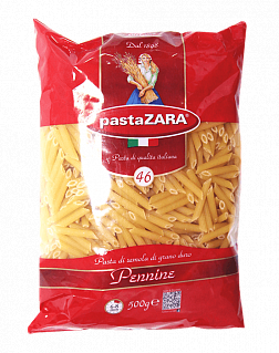 Макароны Pasta Zara 046 Pennine (перышки рифленые)