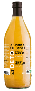 Уксус органический яблочный нефильтрованный DETO 5%, Andrea Milano Уксус органический яблочный нефильтрованный DETO 5%, Andrea Milano