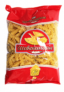 Макароны Шебекинские №366 спирали