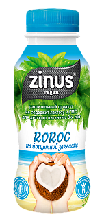 Растительный напиток на йогyртной закваске Кокос Zinus