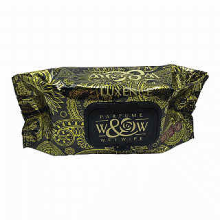 Салфетки влажные W Black парфюм 120 шт