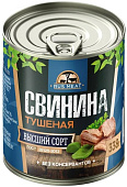 Свинина тушеная Высший сорт ГОСТ RUS MEAT