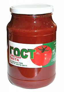 Томатная паста ГОСТ 25% с/б твист Щедрый повар