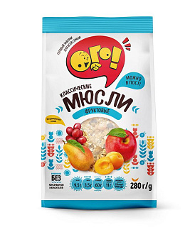 Мюсли фруктовые "ОГО!"