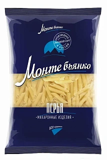 Макароны Монте бьянко №343 перья