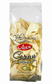 Макароны ЛИЯ Сочни для бесбармака яичные