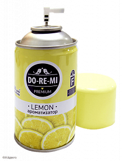 Сменный блок к освежителю ДоРеМи Премиум лимон 250 мл Сменный блок к освежителю ДоРеМи Премиум лимон 250 мл