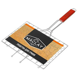 Решетка-гриль Маклей хром (50*34*23 мм) Решетка-гриль Маклей хром (50*34*23 мм)