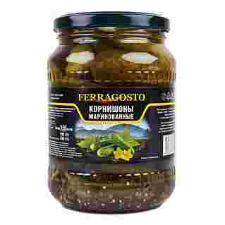 Огурцы маринованные корнишоны Ferragosto (3-6 см)