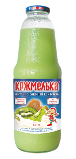 Молочно-соковый коктейль Киви Кржмелька
