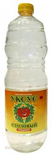 Уксус столовый 1 л