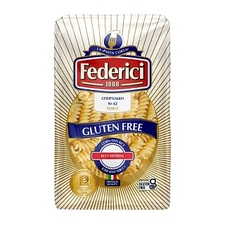 Макароны спиральки без глютена Федеричи Federici №42