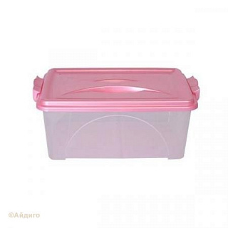 Контейнер прямоугольный с ручками  7,5л