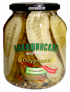 Огурцы бутербродные по-европейски "Лукашинские"