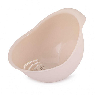 Дуршлаг для промывания крупы (бежевый), БашПласт