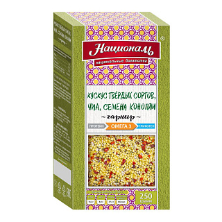 Гарнир Националь Омега-3 (кускус, чиа, семена конопли)