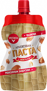 Паста арахисовая Vicenta мягкая 65 г