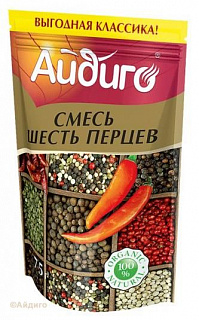 Смесь шесть перцев молотая Смесь шесть перцев молотая