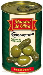 Оливки на огурчиках в оливковом масле Оливки на огурчиках в оливковом масле