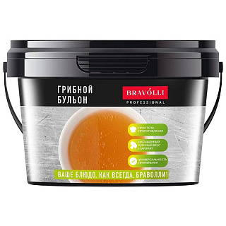 Бульон грибной, сухая смесь Bravolli Professional