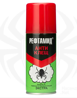 Аэрозоль Рефтамид Антиклещ Экстра