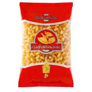 Макароны "Шебекинские" №388 витой рожок