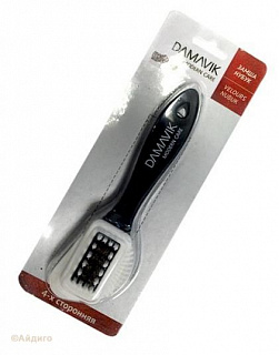 Щетка Дамавик для нубука 4сторонняя