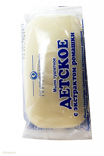 Мыло туалетное Детское п/эт 90г ЕЖК Мыло туалетное Детское п/эт 90г ЕЖК
