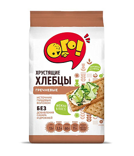 Хлебцы гречневые "ОГО!" Хлебцы гречневые "ОГО!"