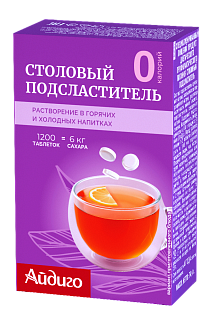 Подсластитель Айдиго, 1200 таблеток Подсластитель Айдиго, 1200 таблеток