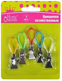 Прищепки для полотенец Home Queen 5шт, Элис