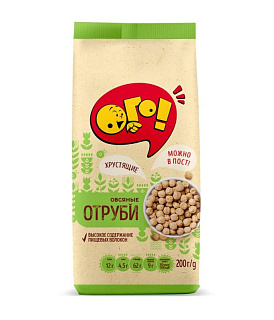 Отруби "овсяные" экструдированные "ОГО!"