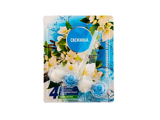 Подвеска в унитаз Свежинка 4в1, Парфюмированная свежесть Подвеска в унитаз Свежинка 4в1, Парфюмированная свежесть